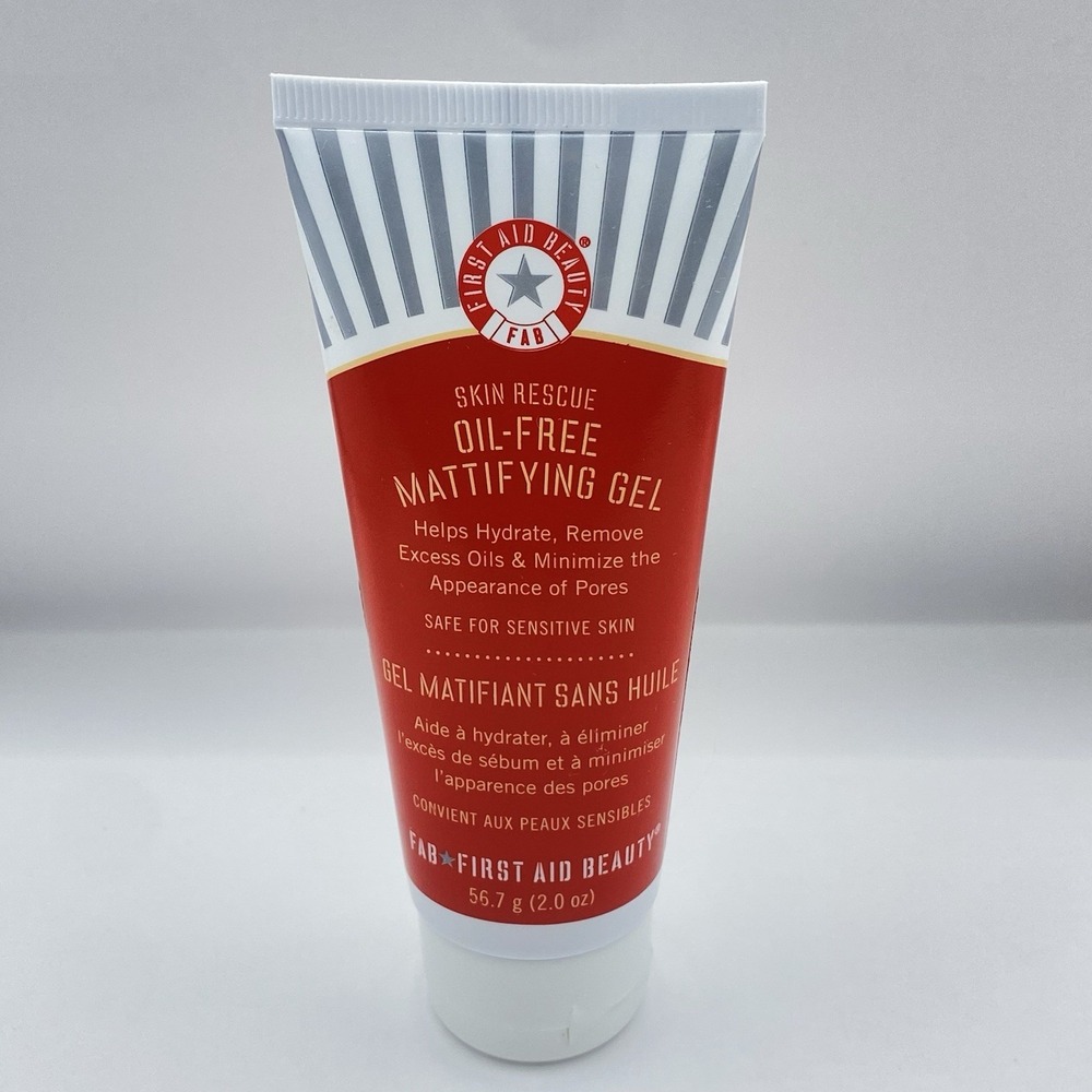 First Aid Beauty Skin Rescue Oil-Free Mattifying Gel 2 Ounces NEW!